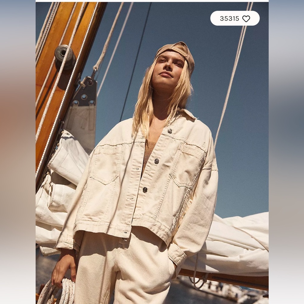 We The Free Opal Swing Denim Jacket